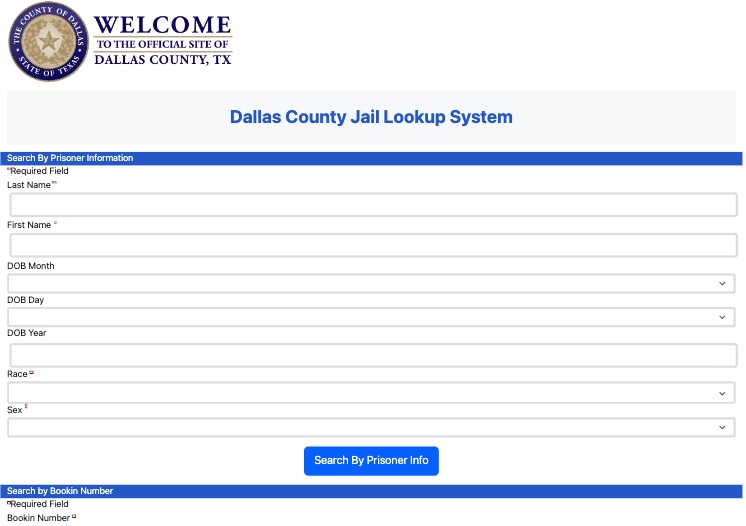 Dallas County Inmate Search