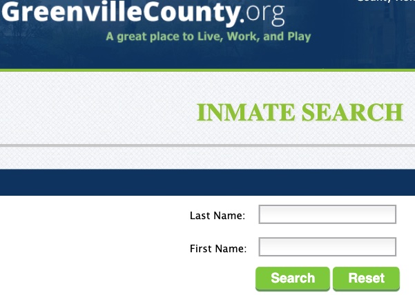 Greenville County Inmate Search